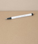 Drehgriffel Number 2, Mechanical Pencil, White