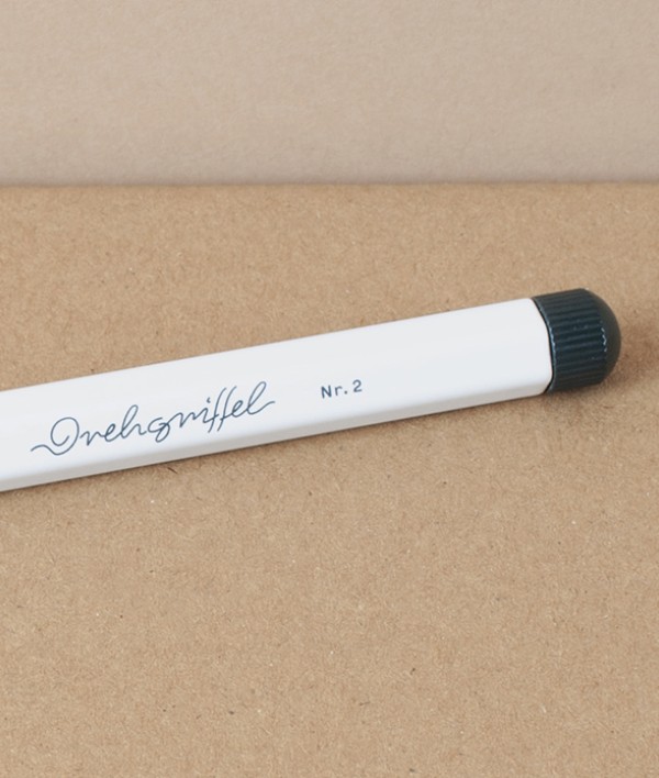 Drehgriffel Number 2, Mechanical Pencil, White