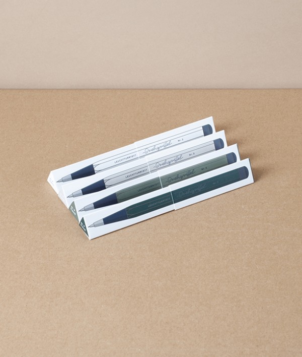 Drehgriffel Number 2, Mechanical Pencil, White