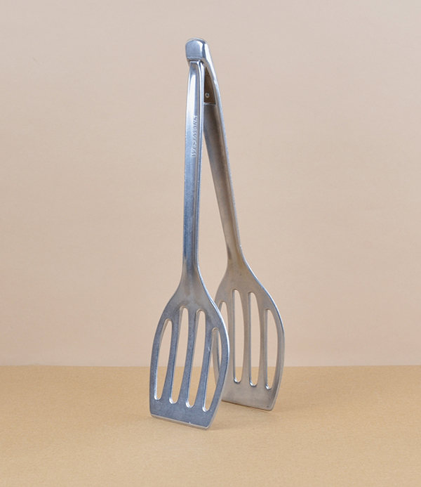 Die-Cast Aluminium Turner Tongs, 'Duetto'