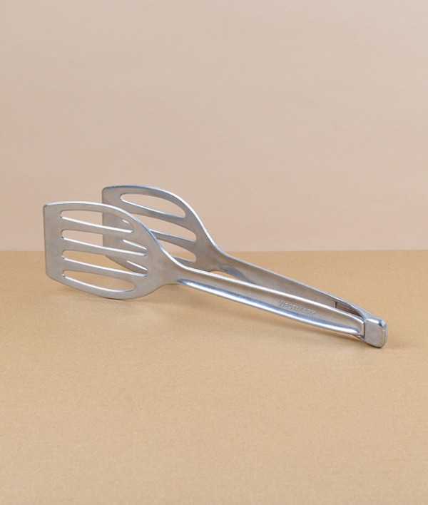 Die-Cast Aluminium Turner Tongs, 'Duetto'