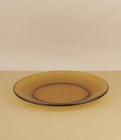 Duralex amber side plate, 19cm