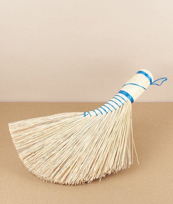 Dutch style rice straw hand brush