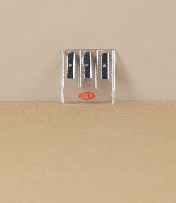 Spare Blades for Dux Round and Wedge Sharpeners, 3 Pack