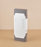 Japanese coloured candle & stand set