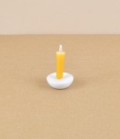 Japanese coloured candle & stand set
