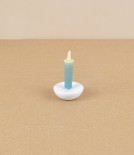 Japanese coloured candle & stand set