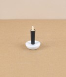 Japanese coloured candle & stand set