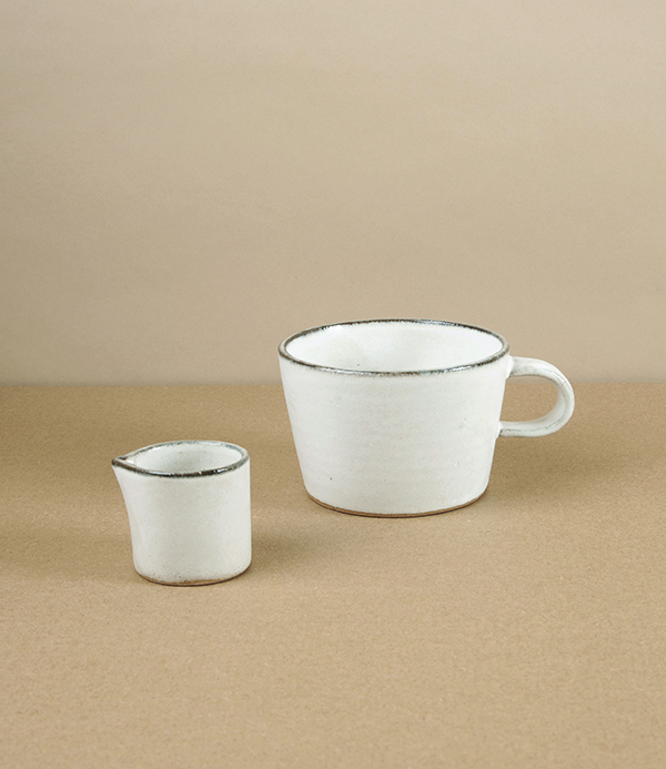 Japanese Earthenware Flared Cup