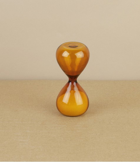Hightide Amber Glass Egg Timer