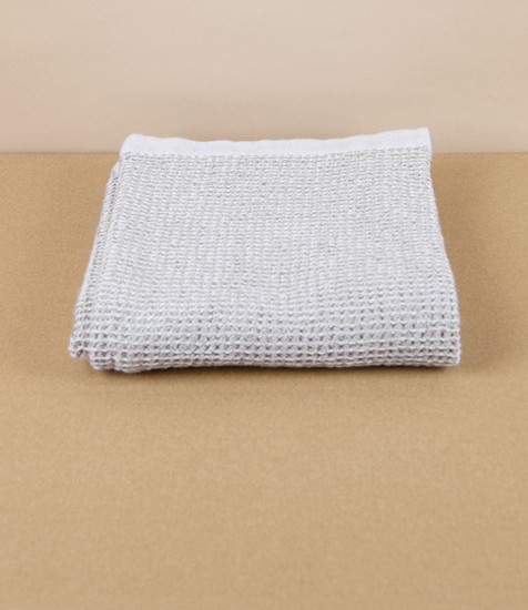 Waffle Woven Hand or Kitchen Towel, Beige