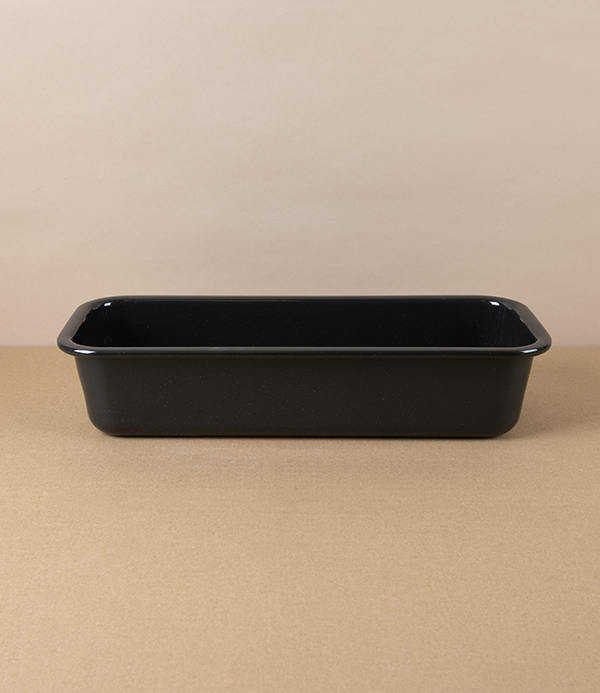 German Enamel Loaf or Cake Tin 