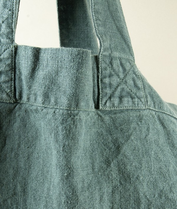 French Linen Over-Sized Woven Carry-All, Romarin