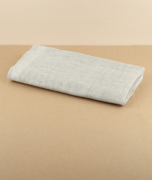 Natural unbleached European linen scrim