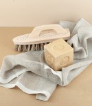 Natural unbleached European linen scrim