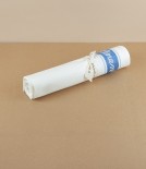 European Linen Union glass cloth, Blue Stripe