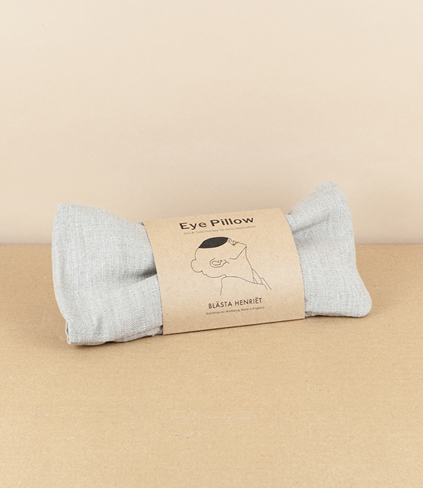 Cotswolds Wheat Eye Pillow, Natural Linen