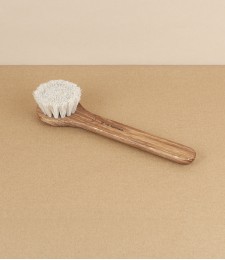 Swedish face brush for wet use, horsehair