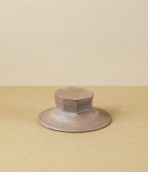Hand-Thrown Faceted Candle Holder, Large