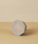 Hand-Thrown Faceted Candle Holder, Medium