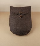 Hand Made Felted Wool Yutanpo Cover, Umber