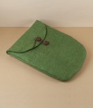 Hand Made Felted Wool Yutanpo Cover, Moss