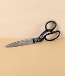 Fennek Italian Double Point Tailor’s Shears, Black Bows, 10.5”