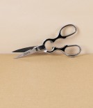 Fennek Italian Kitchen Scissors, Take-Apart, Stainless Steel, 8”