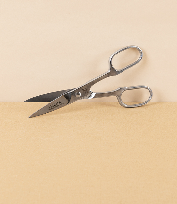 Fennek Italian 'Moderna' Kitchen Scissors, Stainless Steel, 19cm