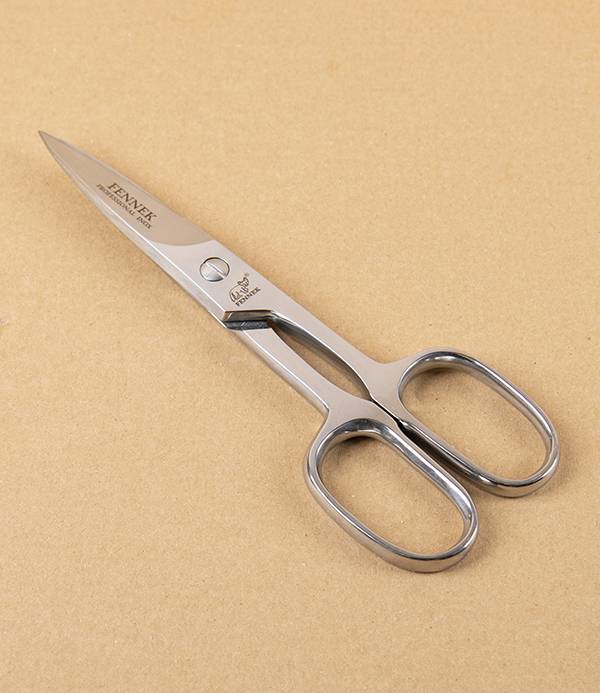 Fennek Italian 'Moderna' Kitchen Scissors, Stainless Steel, 19cm