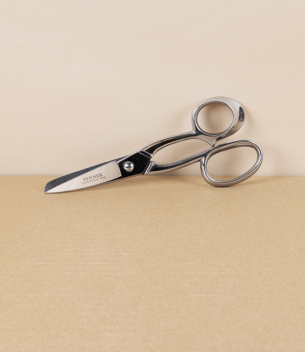 Fennek Italian Kitchen and Household Scissors, Stainless Steel, 8.5”