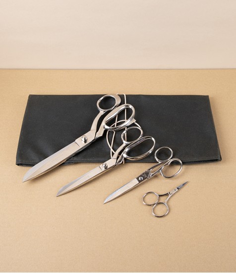 Fennek Four-Piece Dressmaker's Scissors Set with Roll
