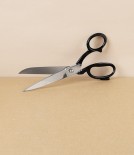 Fennek Italian Tailor’s Shears, Black Bows, 8”