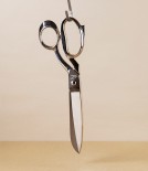 Fennek Italian Tailor’s Shears, All Nickel, 10”