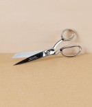 Fennek Italian 'Wiss' Dressmaker’s Shears, All Nickel, 8"