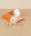 Zenith Fermangoli Corner Clips, Gold