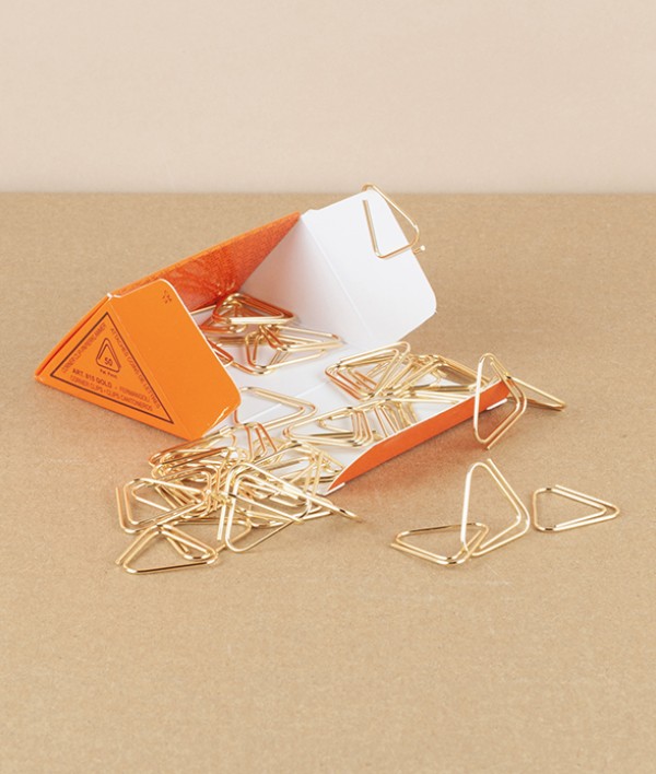 Zenith Fermangoli Corner Clips, Gold