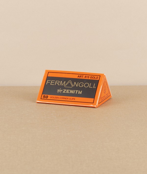 Zenith Fermangoli Corner Clips, Gold