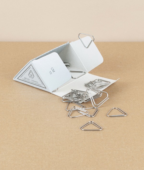 Zenith Fermangoli Corner Clips, Silver