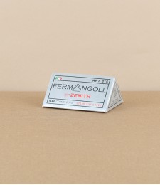 Zenith Fermangoli Corner Clips, Silver