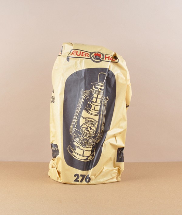 Feuerhand 276 storm lantern, Jet Black