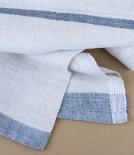 Finnish Washed Linen Flat-Weave Bath Towel