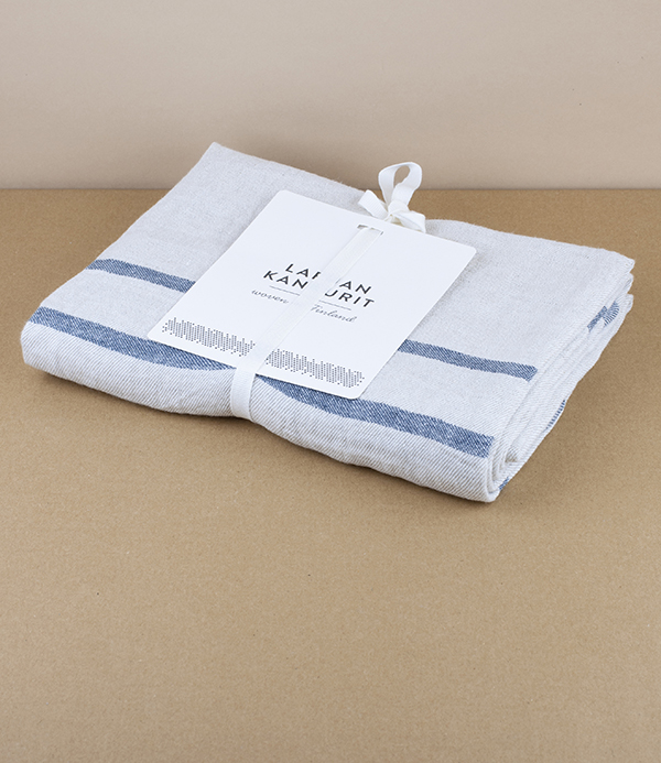 Finnish Washed Linen Flat-Weave Bath Towel