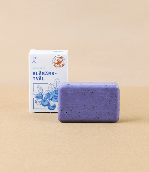 Finnish Natural Soap, Bilberry or Blueberry