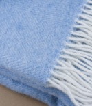 Finnish Wool Blanket, Natural Woad