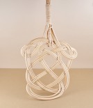 Finnish woven rattan carpet beater