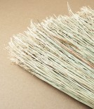 Finnish Rice Straw Carpet Broom, Käsihuisku