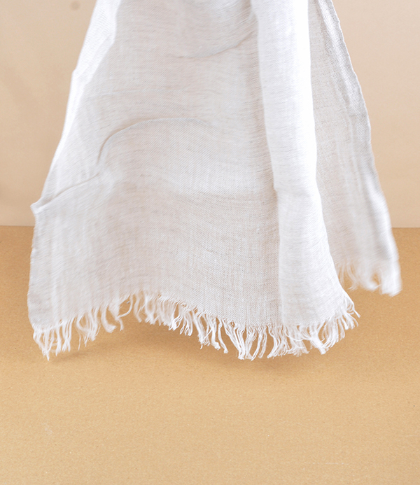 Finnish lightweight linen scarf, Linen