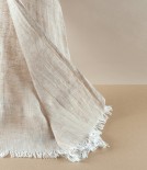 Finnish lightweight linen scarf, Gold