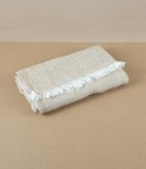 Finnish lightweight linen scarf, Gold